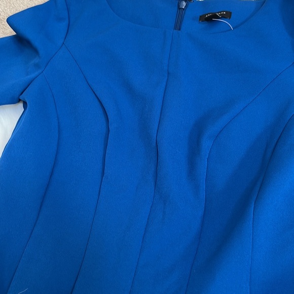 ⭐️NWT💯 Ann Taylor Blue Dress - Picture 7 of 7